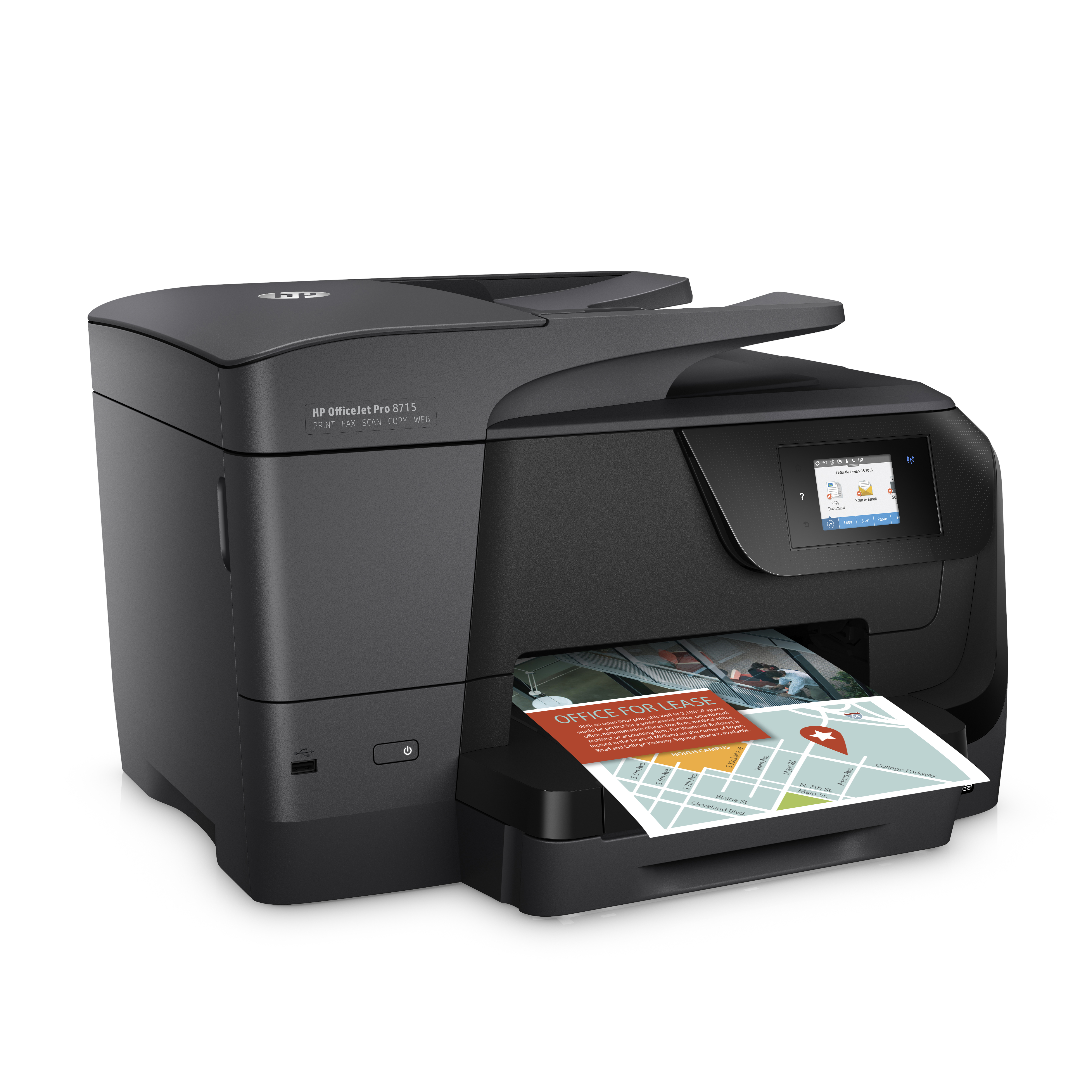 HP OfficeJet Pro 8715 (Instant Ink) 4-in-1 Multifunktionsdrucker
