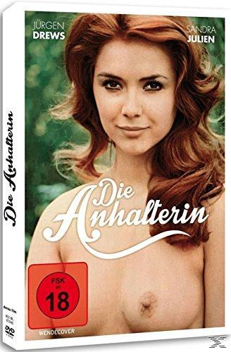 DVD-Cover für einen Film mit einer Frau, einer roten Bewertung und deutschem Text. Die Frau ist in einem grünen Hintergrund.