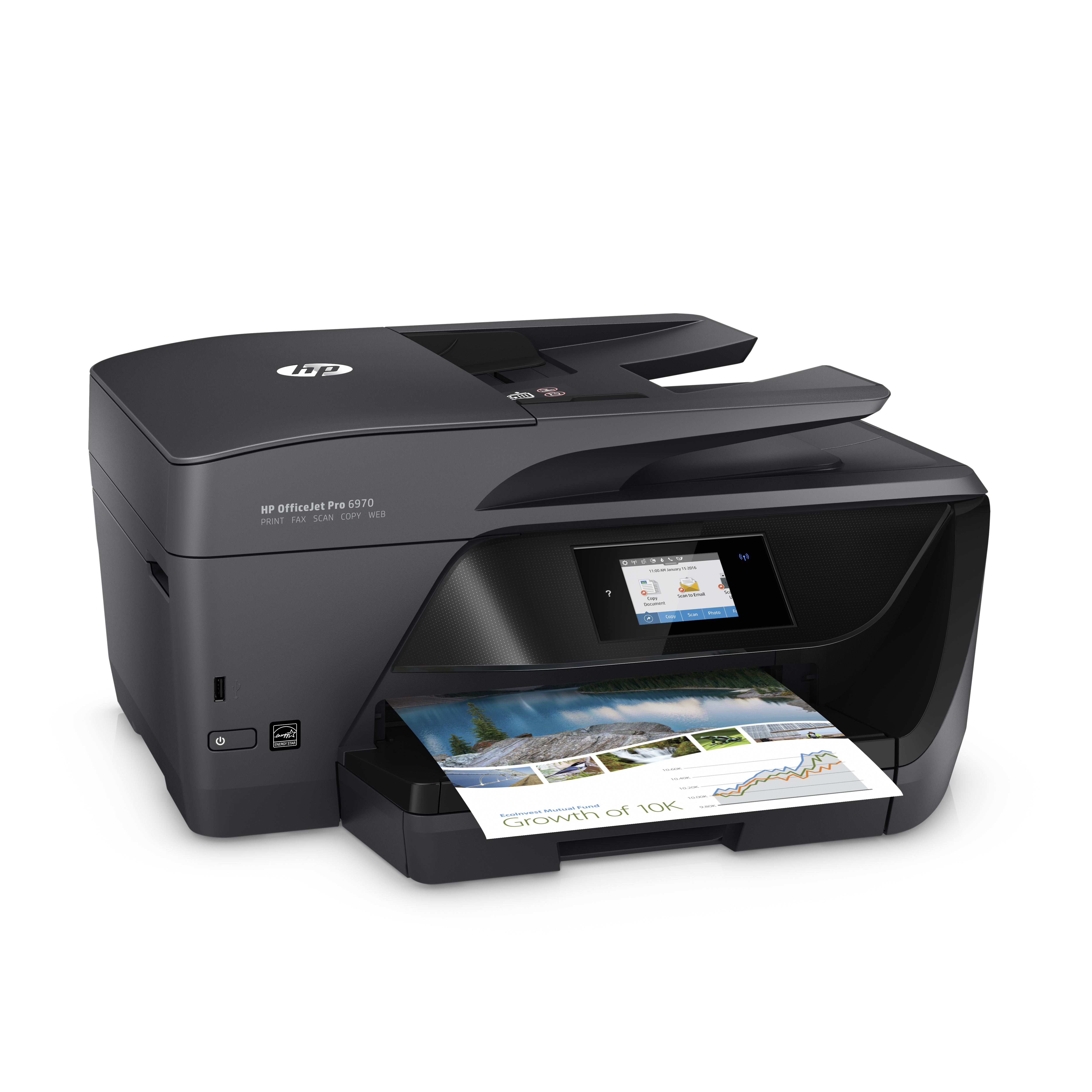 HP OfficeJet Pro 6970  (Instant Ink) 4-in-1 Multifunktionsdrucker