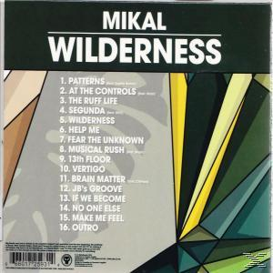 CD-Rückseite mit Titelliste, Künstlernamen und abstraktem geometrischen Design.