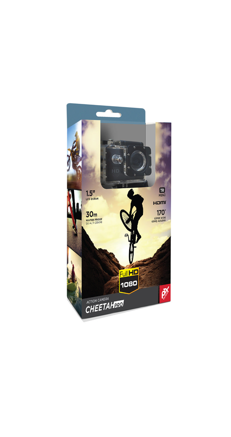PETRIX PFSC1080 1080P Aksiyon Kamera Fiyat & Özellik | MediaMarkt
