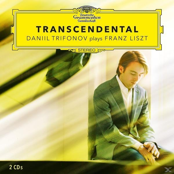 Albumcover: Mann im Anzug mit dem Titel 'Transzendental' und dem Künstlernamen.