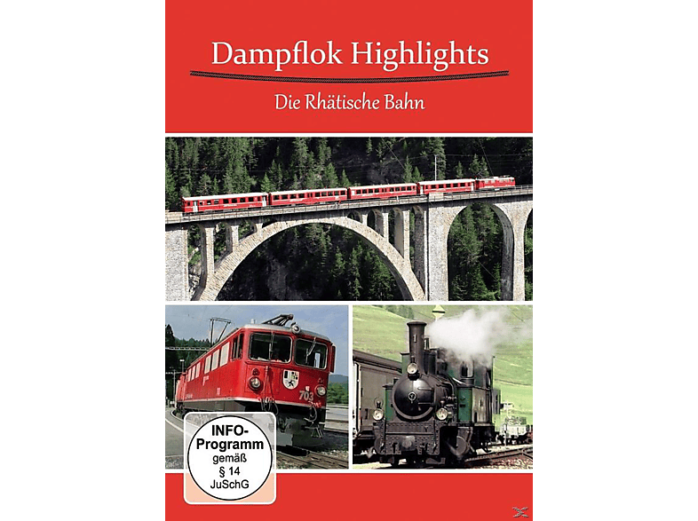 Dampflok Highlights - Die Bahn DVD Rhätische