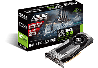 ASUS GeForce® GTX 1080 Founders Edition, 8GB GDDR5X (90YV09W0-U0NA00)