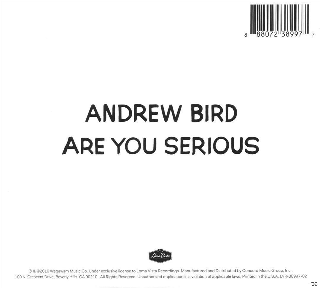 You Serious Are Bird - - (CD) Andrew