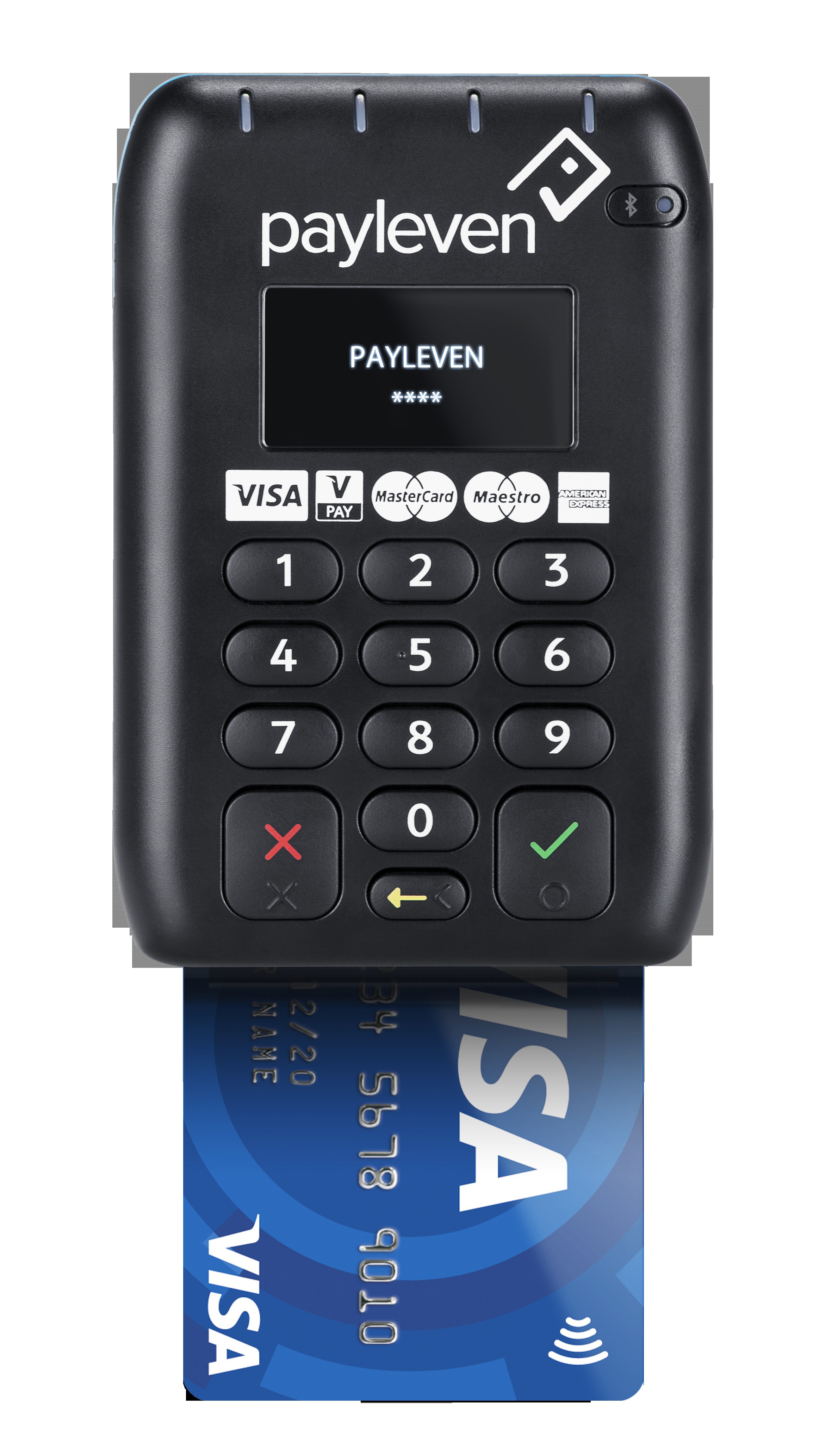 Kartenzahlung Geschäft PAYLEVEN Sie Kreditkartenterminal und den Steigern Ihrem EC Umsatz per in