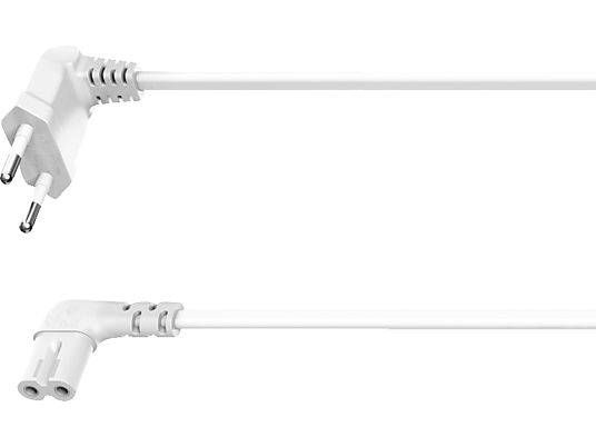 HAMA Cord. d’alim. Euro, pour Sonos PLAY:1/PLAY:5, 5 m, blanc - Câble secteur (Blanc)