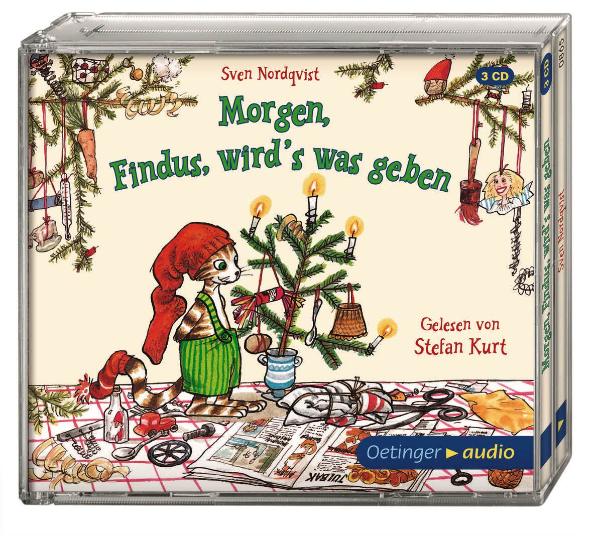 Sven Nordqvist - Morgen, Findus, wird's was geben  - (CD)