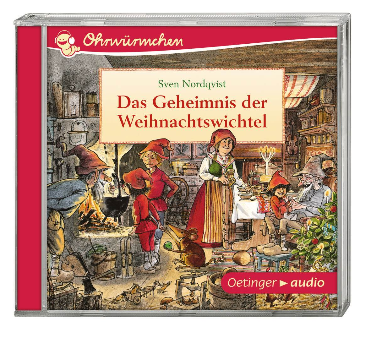 Sven Nordqvist - Ohrwürmchen Weihnachtswichtel im Winterwald  - (CD)