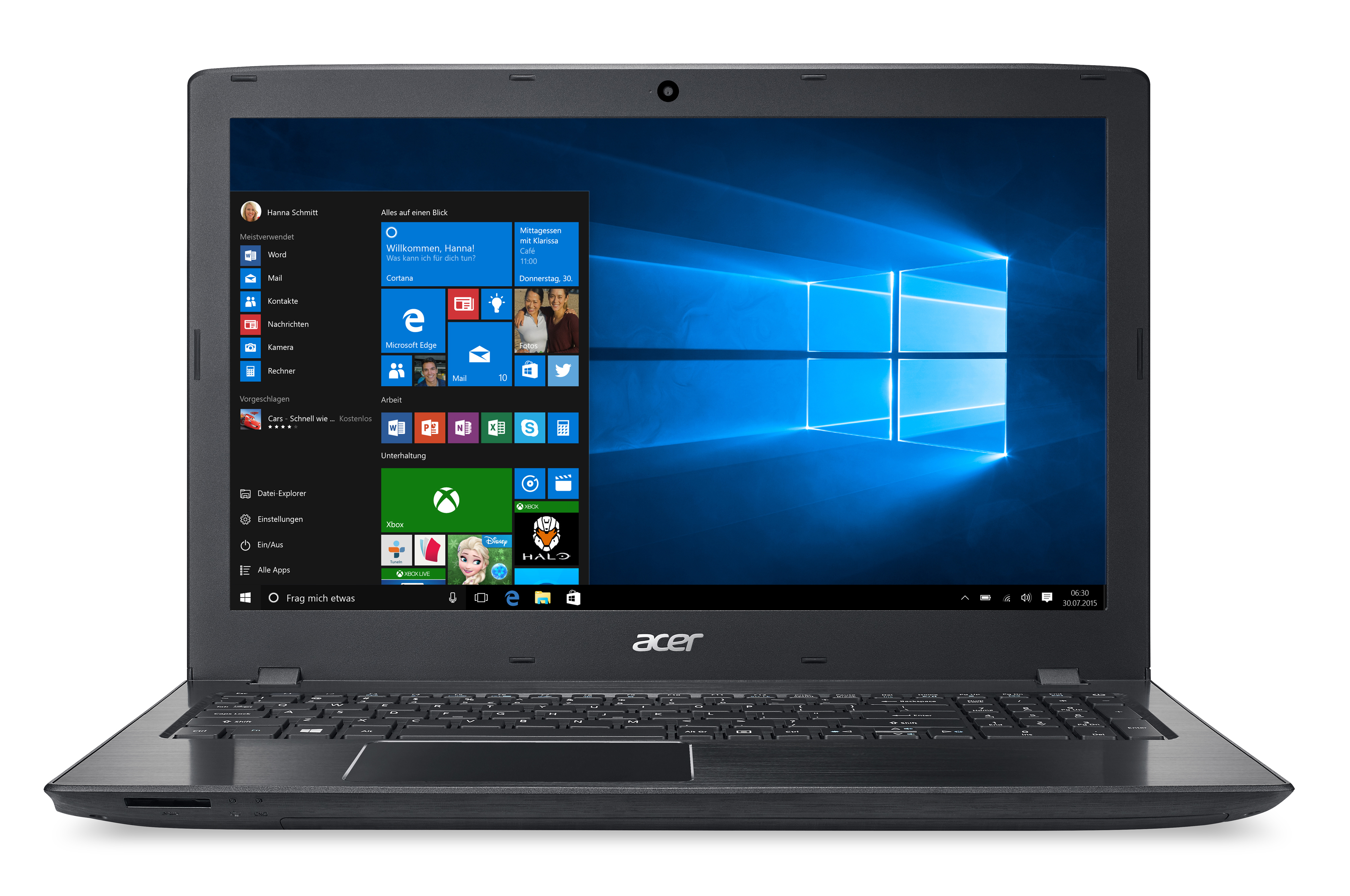 ACER Aspire E 15 (E5-575G-55S7) - 15,6 Zoll - Intel® Core™ i5 i5-6200U - 8 GB - 96 GB - NVIDIA GeForce® GTX 950 - Windows 10 Home (64 Bit)