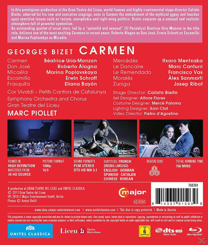 - VARIOUS - Carmen (Blu-ray)
