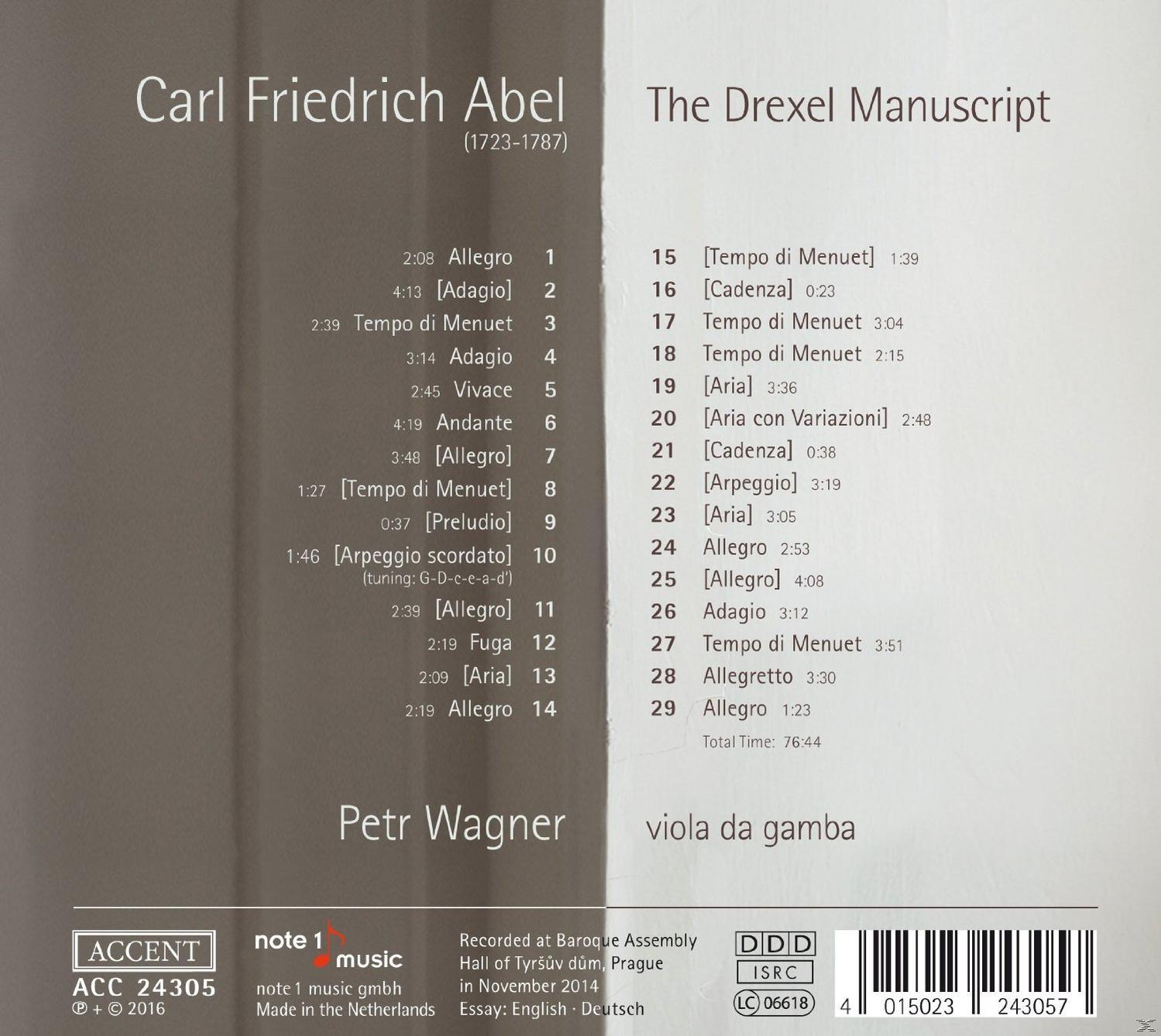 Petr Wagner - Das Drexel Manuskript  - (CD)