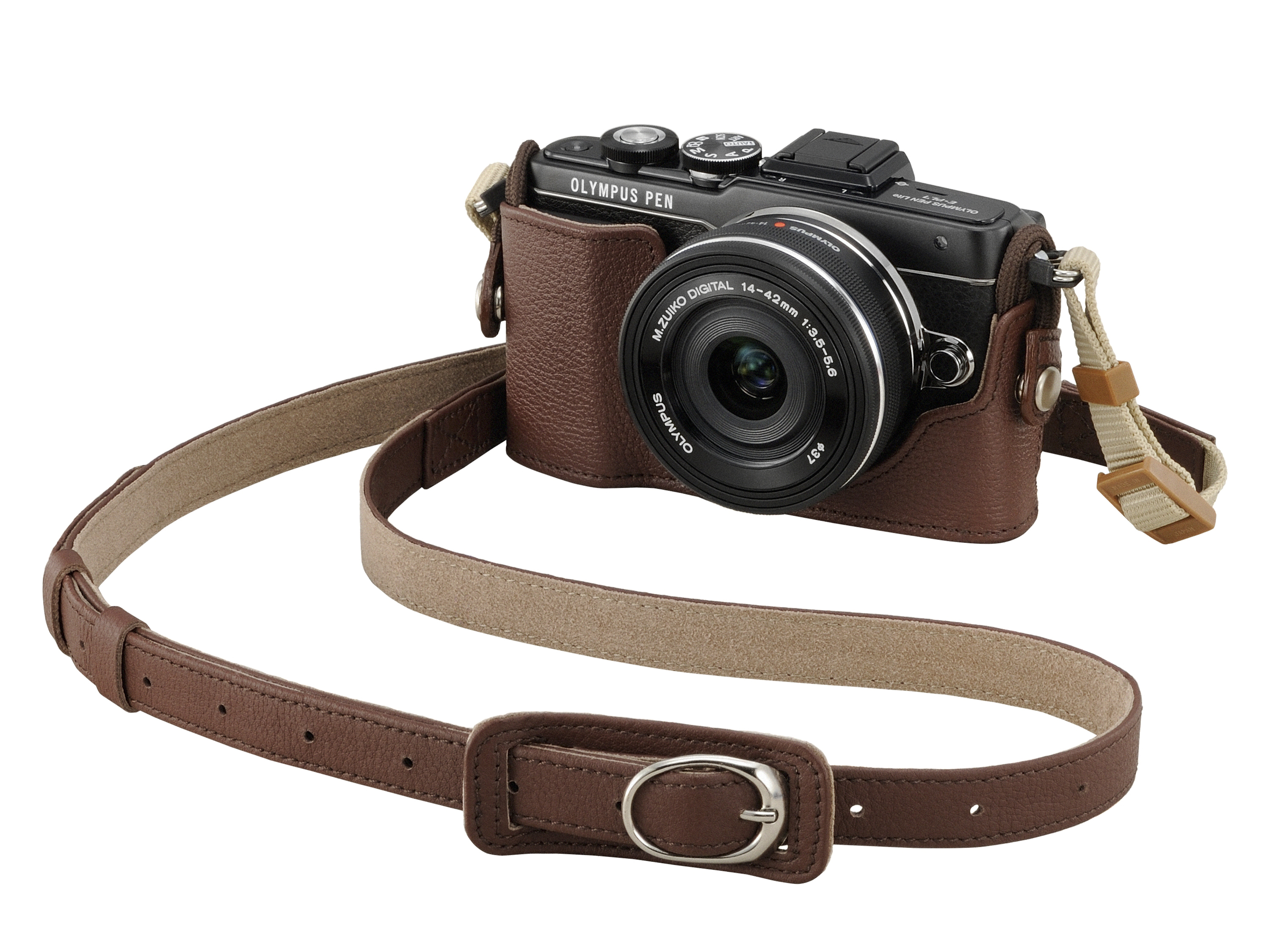 OLYMPUS V601066NW CS-45B Kameratasche, Braun
