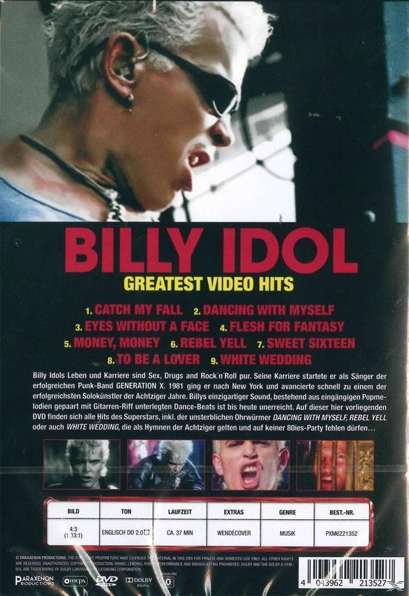 Billy Idol - Billy Idol-Greatest Video Hits  - (DVD)