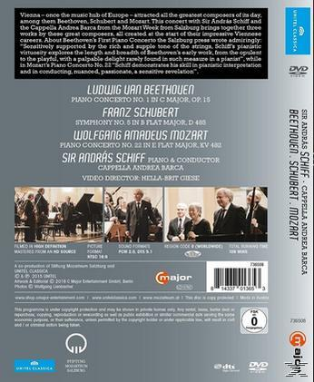 - Sinfonie / Capella Klavierkonzerte Andrea Barca - (DVD)