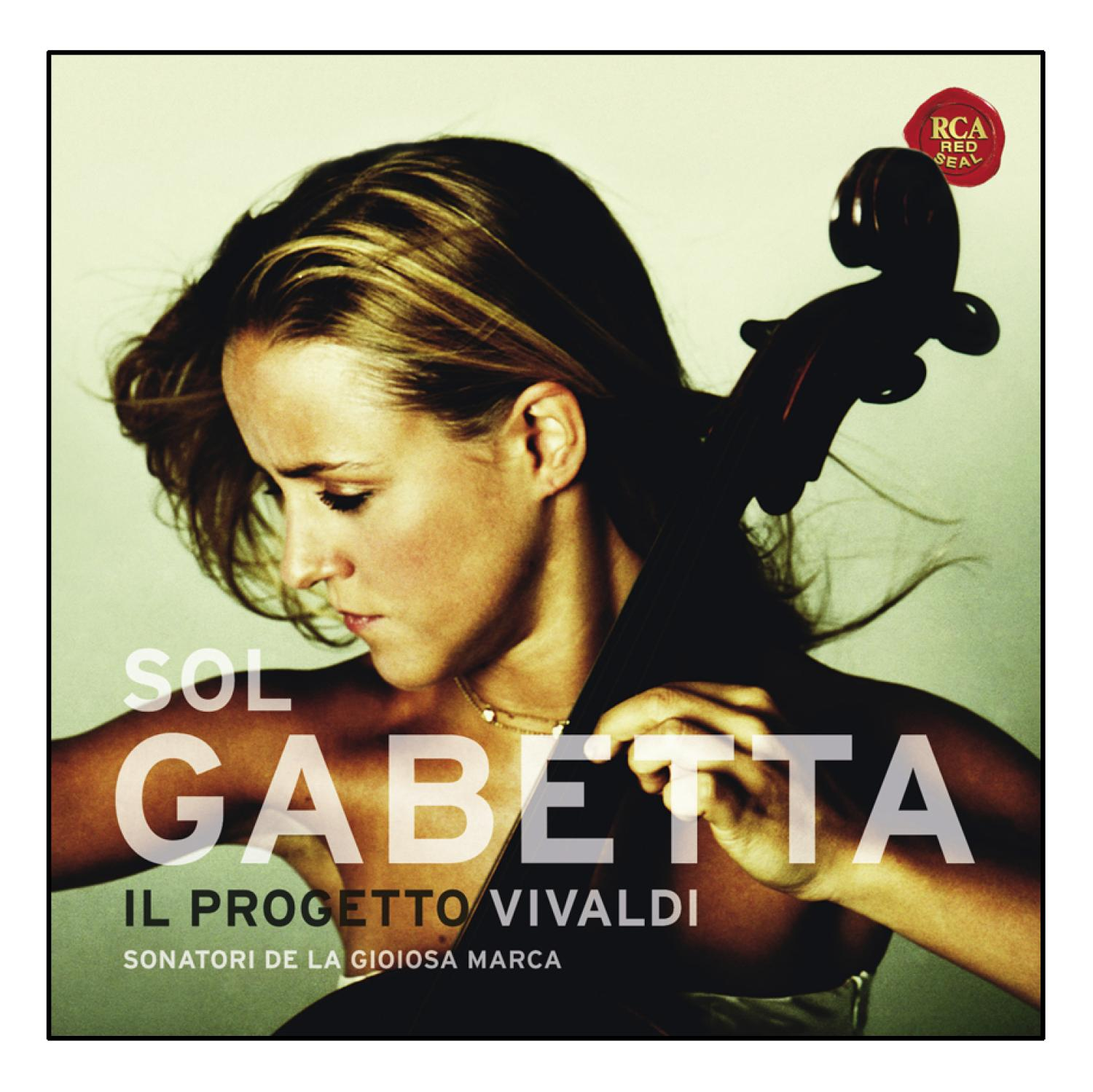 Albumcover mit einer Frau, die Cello spielt, mit dem Albumtitel 'Sol Gabeta' im Vordergrund.