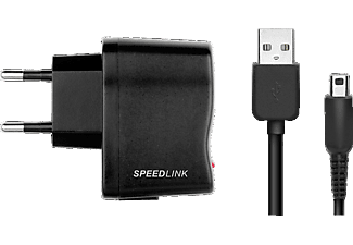 SPEEDLINK 3DS FUZE AC USB POWER - USB-Ladegerät (Schwarz)