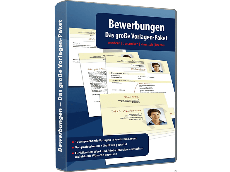 Bewerbungen Das Grosse Vorlagen Paket Pc Auf Cd Rom Online Kaufen Saturn