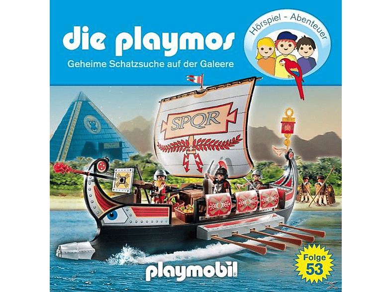 Die Playmos - (53)Geheime Schatzsuche Auf Der Galeere  - (CD)