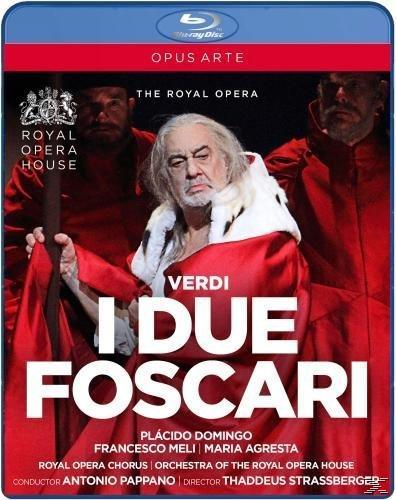 Domingo, Opera Pappano Antonio Due Royal House, I The - Plácido - (Blu-ray) Foscari