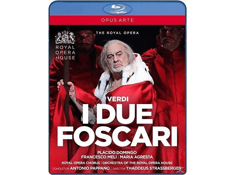 Domingo, Opera Pappano Antonio Due Royal House, I The - Plácido - (Blu-ray) Foscari