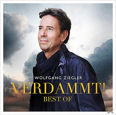 Albumcover von Wolfgang Ziegler. Der Titel 'Verdammt!' vor einem bewölkten Hintergrund.