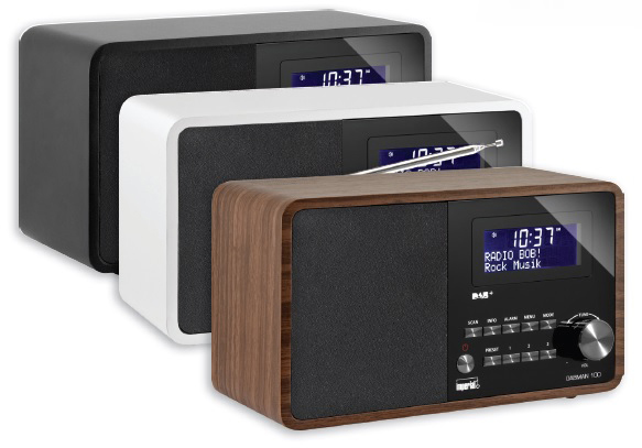 IMPERIAL Dabman 100 - Radio digitale (DAB+, Nero)