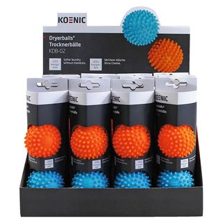 KOENIC KDB 2 - Sèche Balls 2 Pack - résistance à la température jusqu'à 125 ° C - Bleu / Orange Balles de séchage