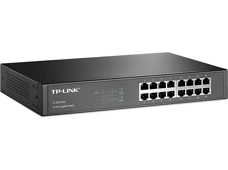 Tp-link Tl-Sg1016D 16 Port Gigabit Masaüstü Rackmount Switch