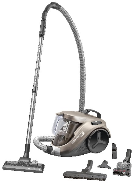 Aspirador sin bolsa - Rowenta RO3786 Compact Power Cyclonic Animal Care, 750 W, 1.5 L, Ciclónico