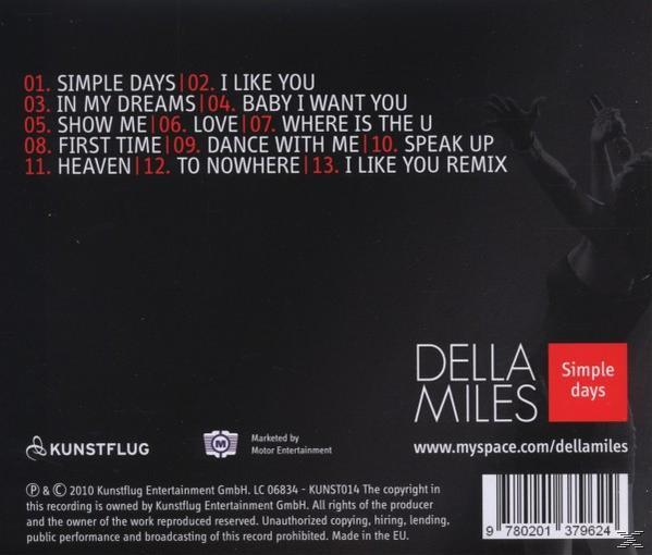 Della Miles - Simple Days  - (CD)