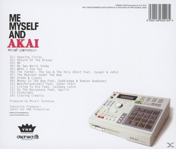 Micall Parknsun - Me Myself and Akai  - (CD)