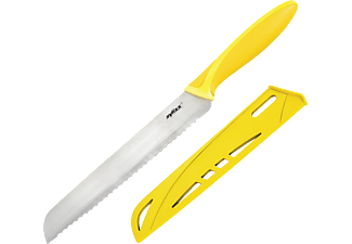 ZYLISS zyliss coltello per pane - 22 cm - coltello da pane (argento/giallo)