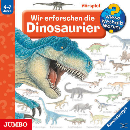 Dinosaurier erforschen Wir Wieso? Warum? (CD) die Weshalb? -
