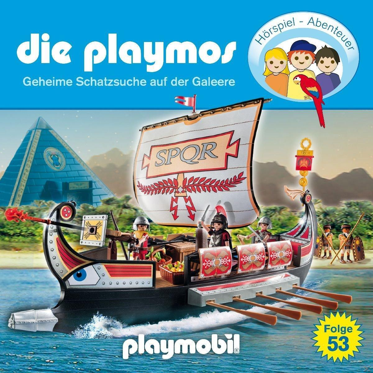 Die Playmos - (53)Geheime Schatzsuche Auf (CD) - Der Galeere
