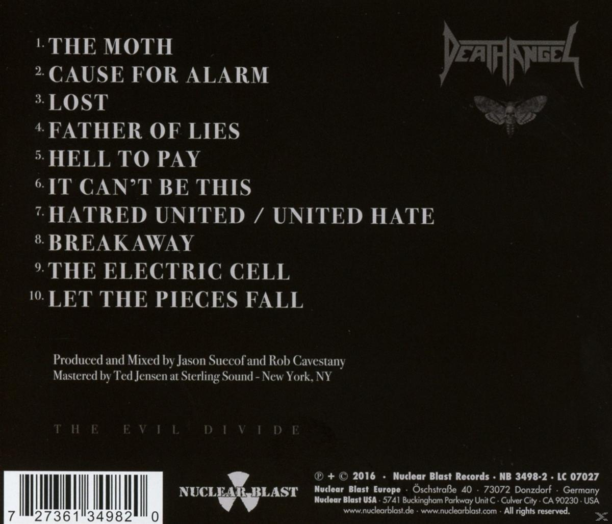 Album dallista zenekari logóval és molylepkével, gyártási infókkal.