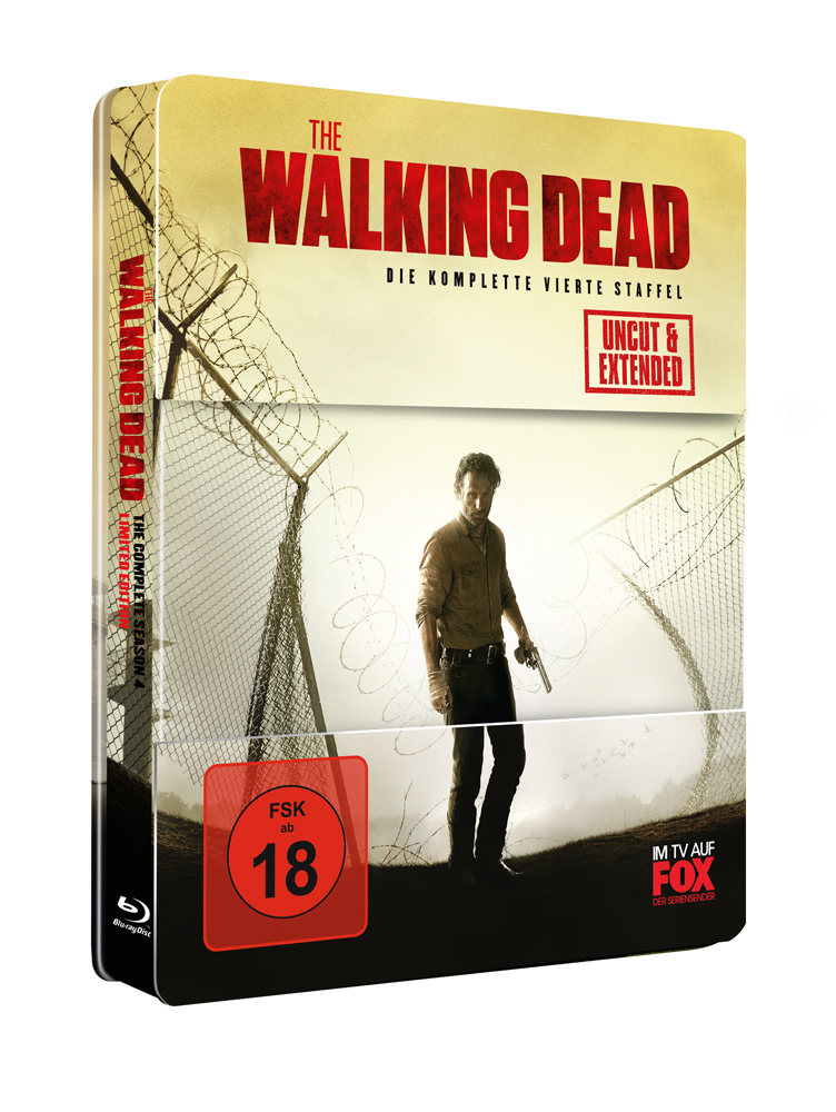 The Walking Dead - Staffel 4 (Limited Steelbook) Blu-ray
