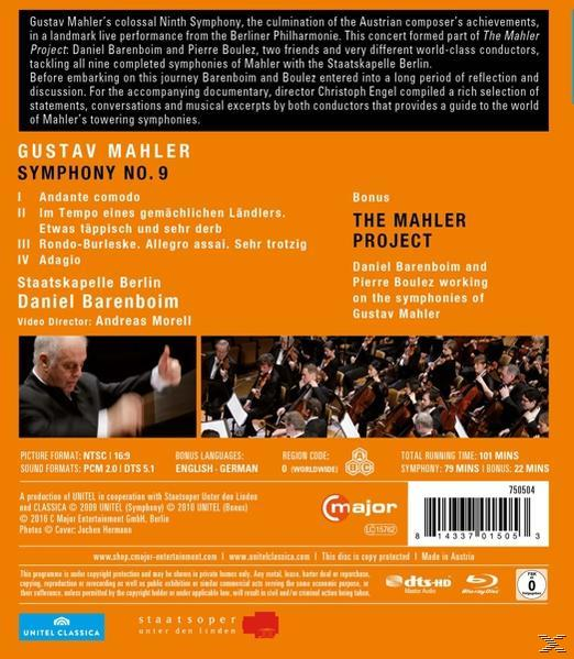Daniel Barenboim - Mahler Sinfonie No. 9  - (Blu-ray)