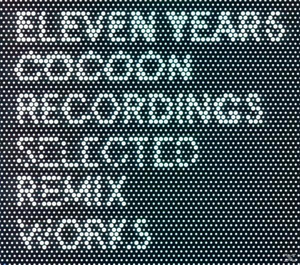Nahaufnahme eines Digitaldisplays. Weißer Text auf schwarzem Hintergrund. Zeigt eine Wortliste.