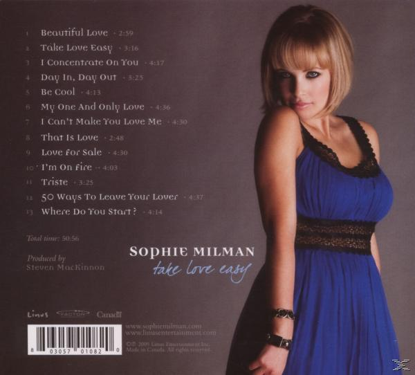 Sophie Milman - Take Love Easy  - (CD)
