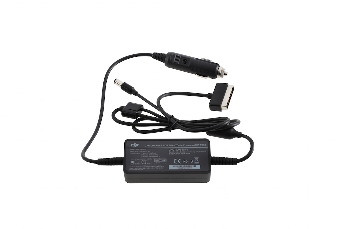 DJI Phantom 4 Autoladegerät Kit Schwarz