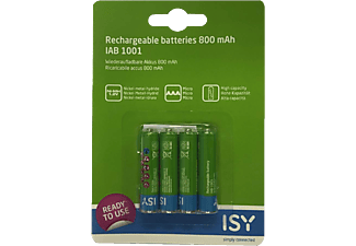 ISY IAB1001 AAA akkumulátor 800 mAh 4 db