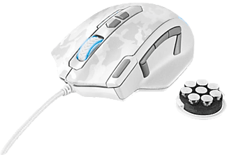 TRUST 20852 Gxt155W Gamıng Mouse-Beyaz Kamuflaj