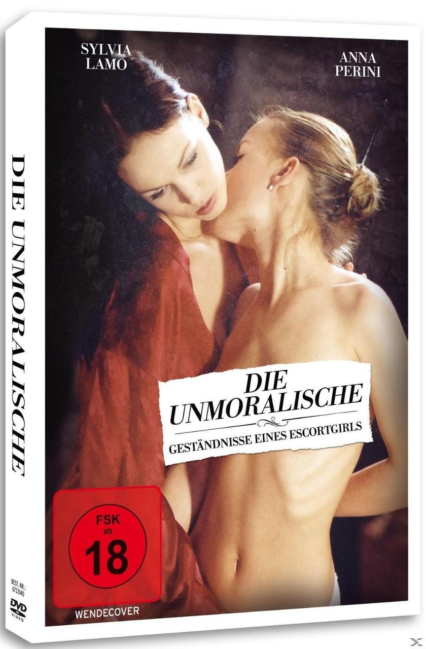 DVD-Cover mit zwei Frauen. Text auf Deutsch beschreibt den Film, eine 18+-Bewertung ist sichtbar.