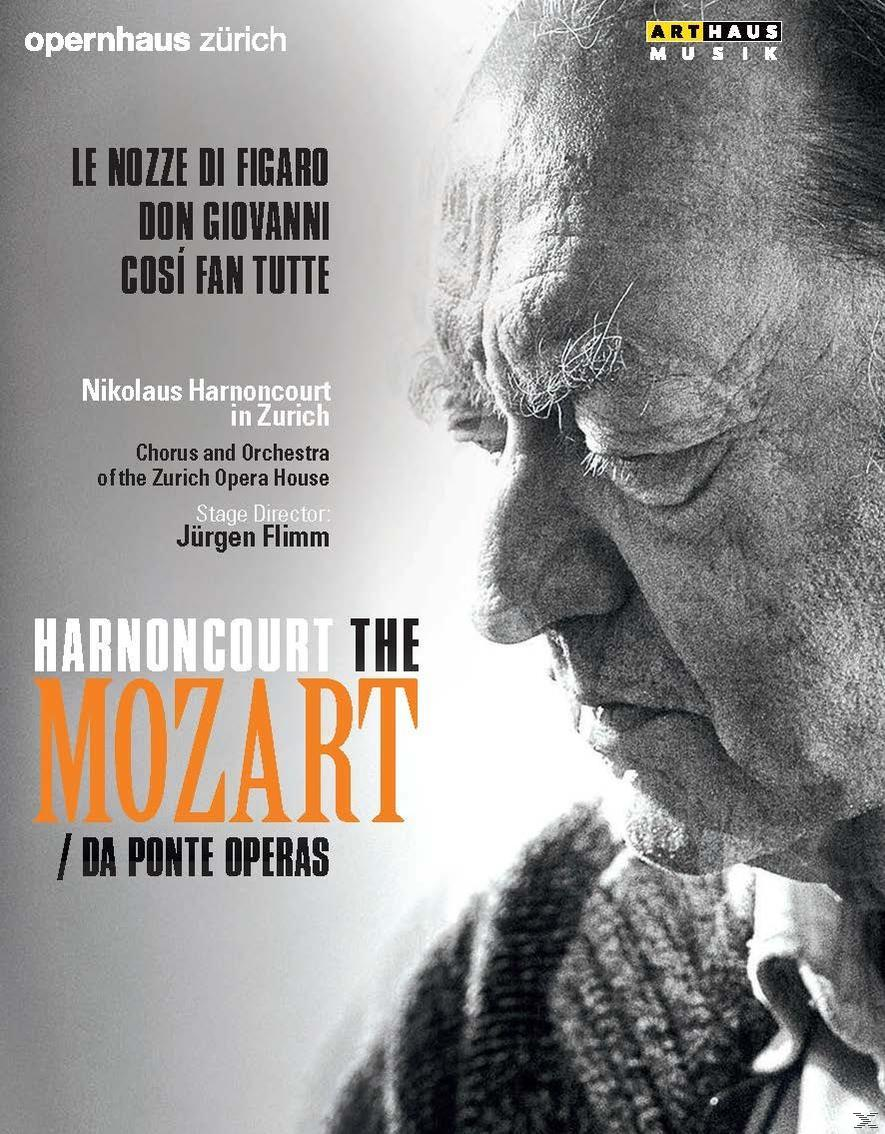Nikolaus/opernhaus Zürich - - The Da Mozart Harnoncourt - Operas Harnoncourt Ponte (DVD) 