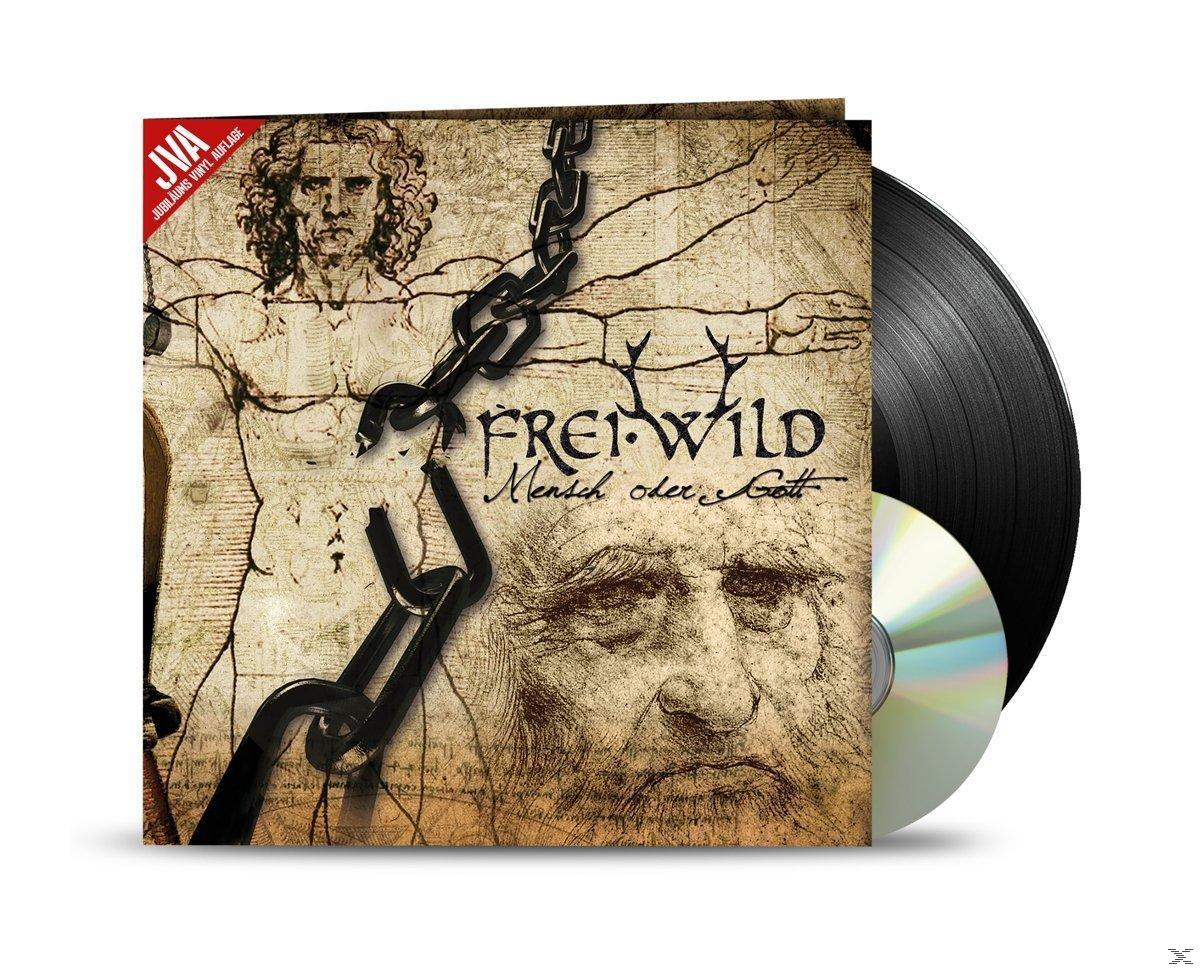 Frei.Wild - Mensch Oder Gott (Jva-Jubiläums Vinyl Auflage)  - (LP + Bonus-CD)