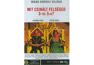 Mit csinált felséged 3-tól 5-ig? (DVD)