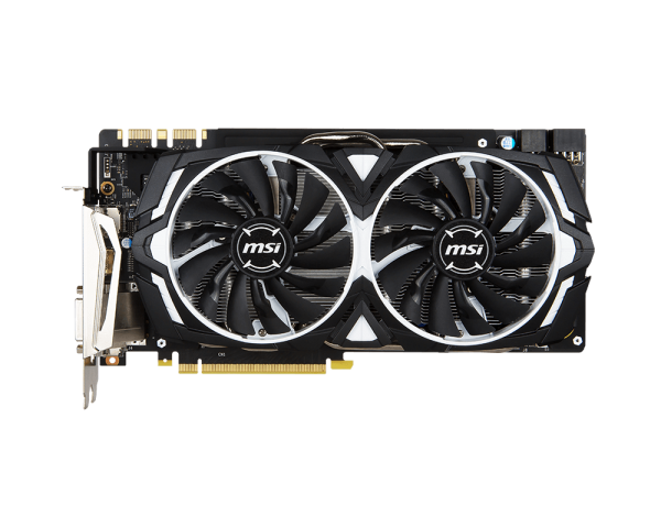 MSI GeForce® GTX 1080 Armor 8G OC, 8GB GDDR5X (V336-004R)