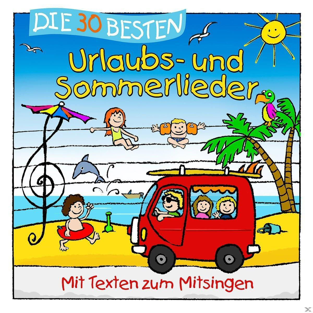 Simone Sommerland, Karsten Glück, Die Kita Frösche - Die 30 Besten Urlaubs-Und Sommerlieder  - (CD)