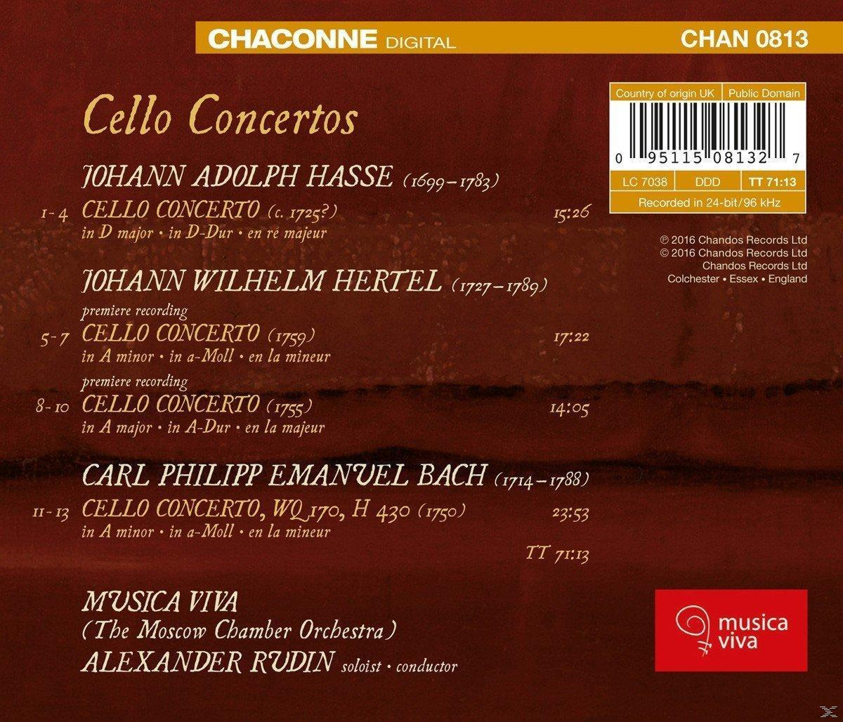 Alexander Rudin, Musica Viva - Cellokonzerte  - (CD)